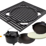 X-Rost System für Gasgrills - inkl. 4 Einsätze